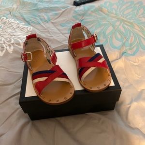 Toddler girl Gucci sandal size 25
